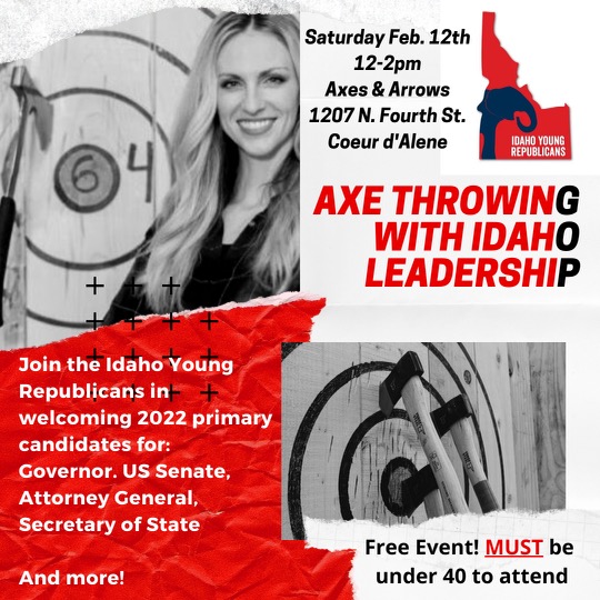 Axe Force One with Idaho Young Republicans
